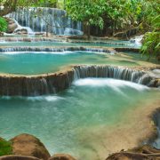 Laos-kuang-si-Wasserfälle