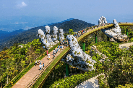 Goldene Brücke – 10 beste Sehenswürdigkeiten in Vietnam